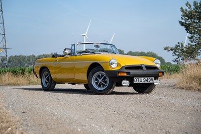 Lot 1979 MG B Roadster