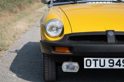 Lot 16 - 1979 MG B Roadster