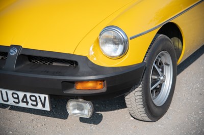 Lot 16 - 1979 MG B Roadster
