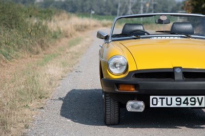 Lot 16 - 1979 MG B Roadster