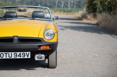 Lot 16 - 1979 MG B Roadster