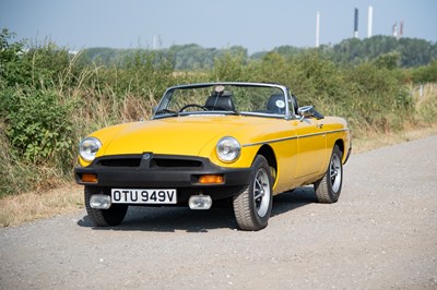 Lot 16 - 1979 MG B Roadster