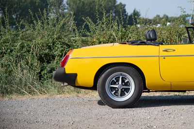 Lot 16 - 1979 MG B Roadster