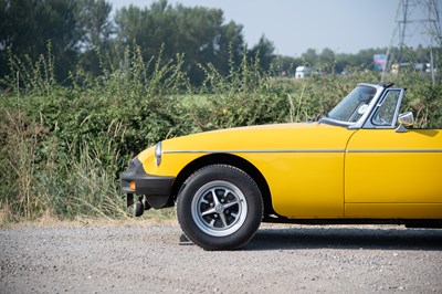 Lot 16 - 1979 MG B Roadster