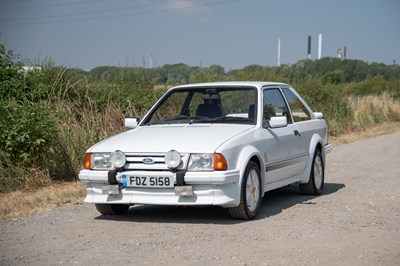 Lot 1985 Ford Escort RS Turbo