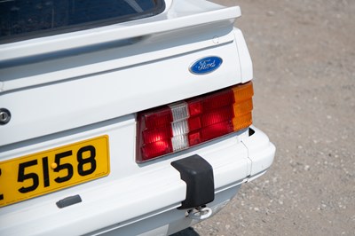 Lot 1985 Ford Escort RS Turbo