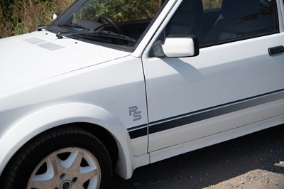 Lot 1985 Ford Escort RS Turbo