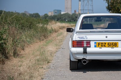Lot 1985 Ford Escort RS Turbo