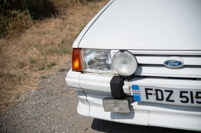 Lot 1985 Ford Escort RS Turbo