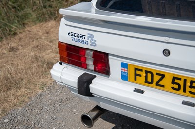 Lot 1985 Ford Escort RS Turbo