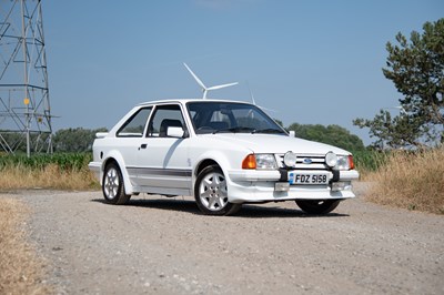 Lot 1985 Ford Escort RS Turbo