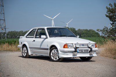 Lot 1985 Ford Escort RS Turbo