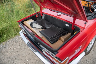 Lot 4 - 1969 Triumph TR6