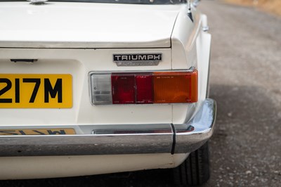 Lot 1974 Triumph TR6