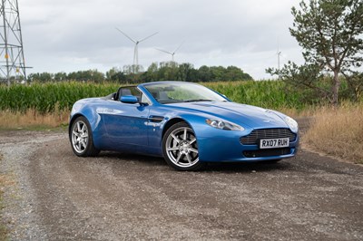Lot 2007 Aston Martin V8 Vantage Volante