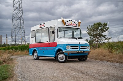 1973 Bedford CF Morrison Ice Cream Van Has been completely and lovingly restored in its original livery colours.