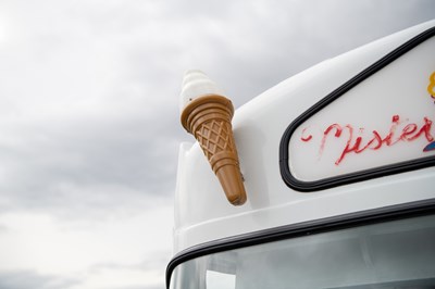 Lot 1973 Bedford CF Morrison Ice Cream Van
