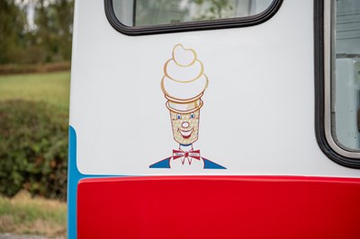 Lot 1973 Bedford CF Morrison Ice Cream Van