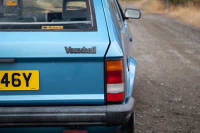 Lot 25 - 1983 Vauxhall Astra S