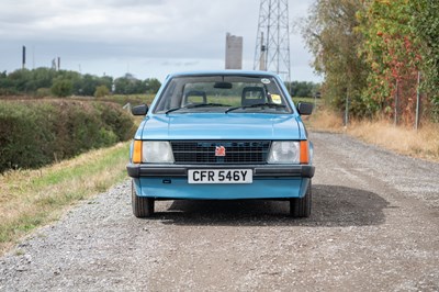 Lot 25 - 1983 Vauxhall Astra S
