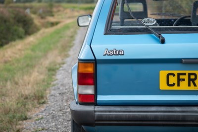 Lot 25 - 1983 Vauxhall Astra S