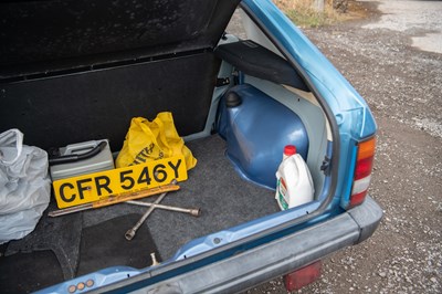 Lot 25 - 1983 Vauxhall Astra S