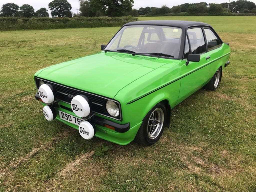 Lot 118 - 1979 Ford Escort RS2000