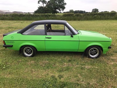 Lot 118 - 1979 Ford Escort RS2000