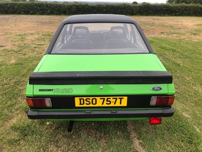 Lot 118 - 1979 Ford Escort RS2000