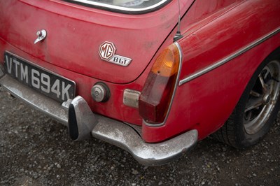 Lot 56 - 1972 MG B GT