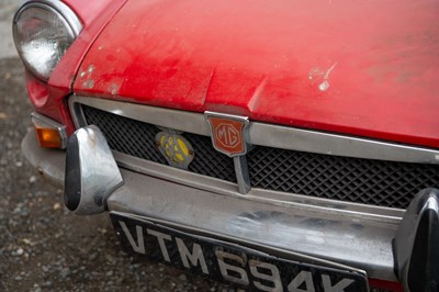 Lot 56 - 1972 MG B GT