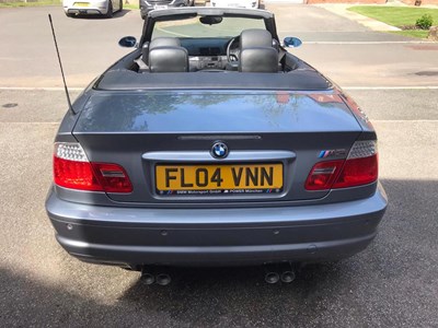 Lot 119 - 2004 BMW M3 Convertible