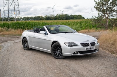 Lot 52 - 2005 BMW 645CI Convertible