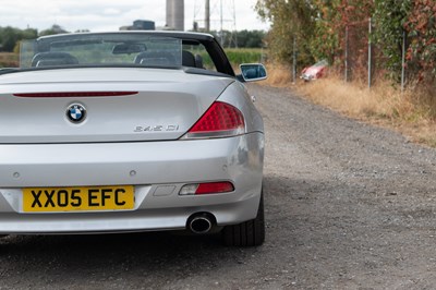 Lot 52 - 2005 BMW 645CI Convertible