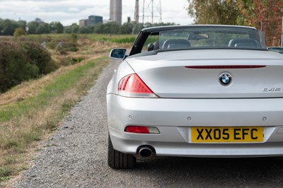 Lot 52 - 2005 BMW 645CI Convertible