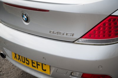 Lot 52 - 2005 BMW 645CI Convertible