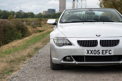 Lot 52 - 2005 BMW 645CI Convertible