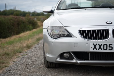 Lot 52 - 2005 BMW 645CI Convertible