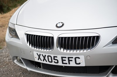 Lot 52 - 2005 BMW 645CI Convertible