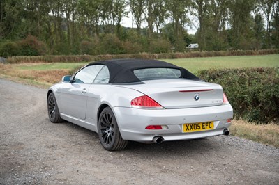 Lot 52 - 2005 BMW 645CI Convertible
