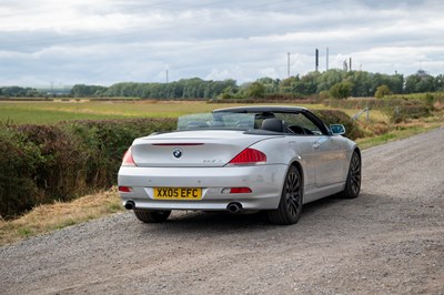Lot 52 - 2005 BMW 645CI Convertible