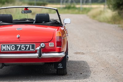 Lot 12 - 1973 MG Roadster