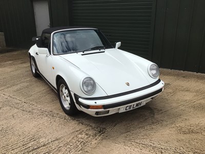 Lot 123 - 1986 Porsche Carrera 3.2