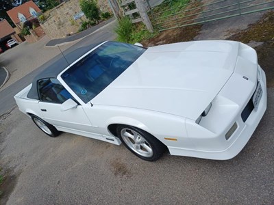 Lot 126 - 1989 Chevrolet Camaro RS Cabriolet