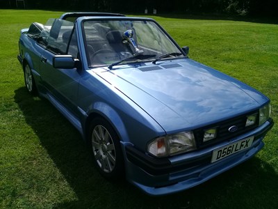Lot 137 - 1985 Ford Escort 1.6 Cabriolet