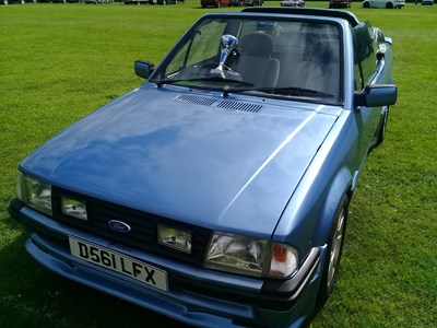 Lot 137 - 1985 Ford Escort 1.6 Cabriolet