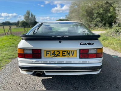 Lot 52 - 1989 Porsche 944 Turbo SE