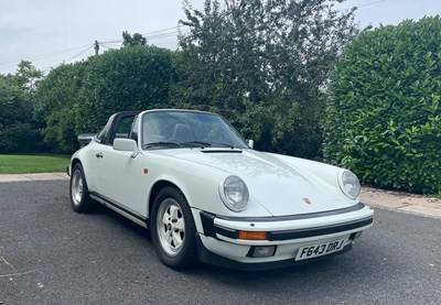 Lot 96 - 1989 Porsche 911 Targa