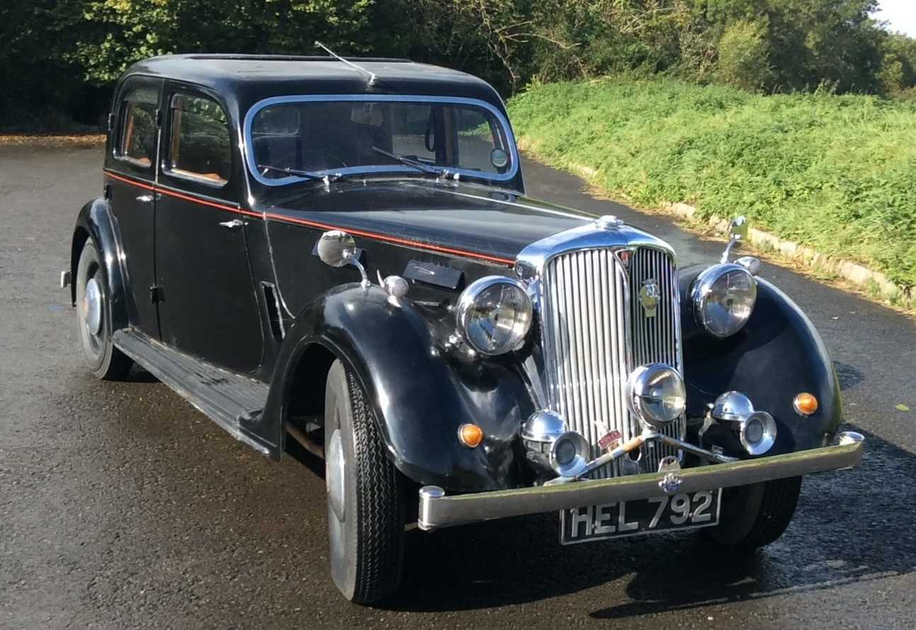 Lot 107 - 1947 Rover 16 Four-Light Sports Saloon