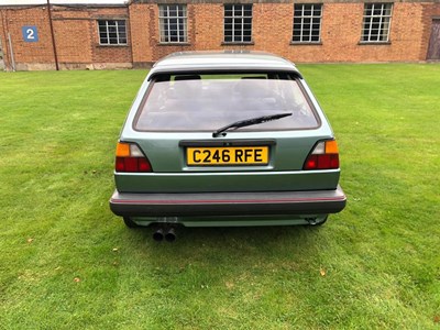 Lot 65 - 1986 Volkswagen Golf GTI MK2